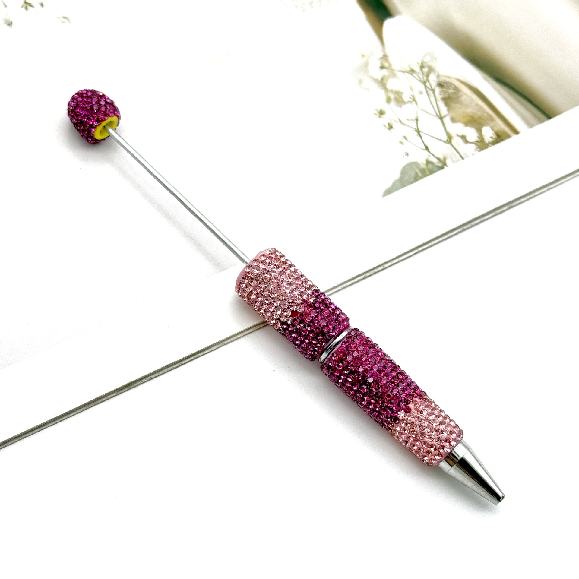 Wholesale DIY gradient full drill pen diamond beadable pen